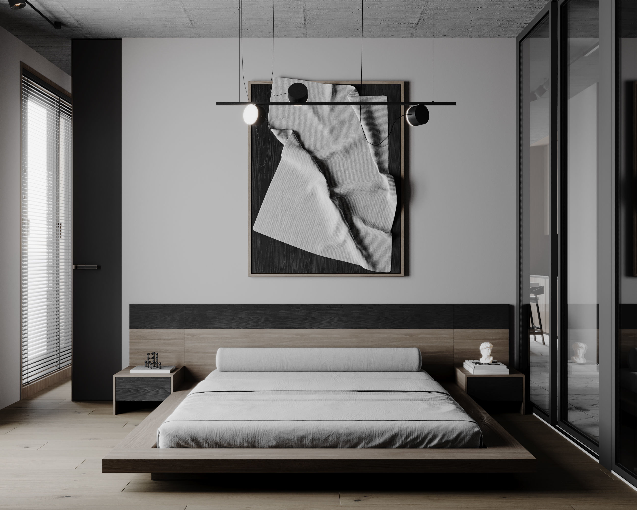 Cozy Apartment Low-poly 3D model_22