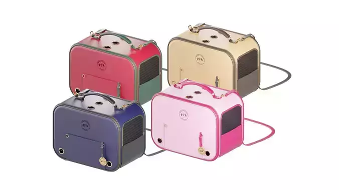 Handbag Dog Carrier 3D model