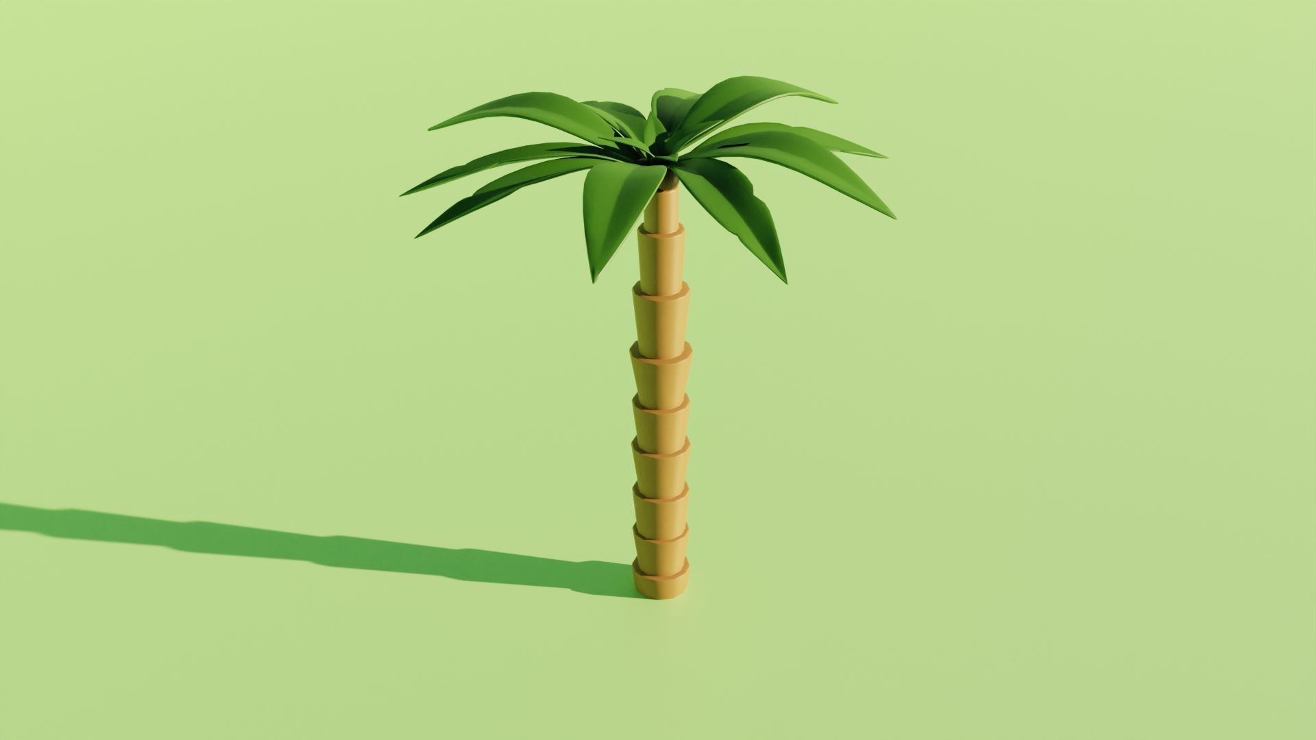 Toon Tree Pack Low-poly 3D model_2