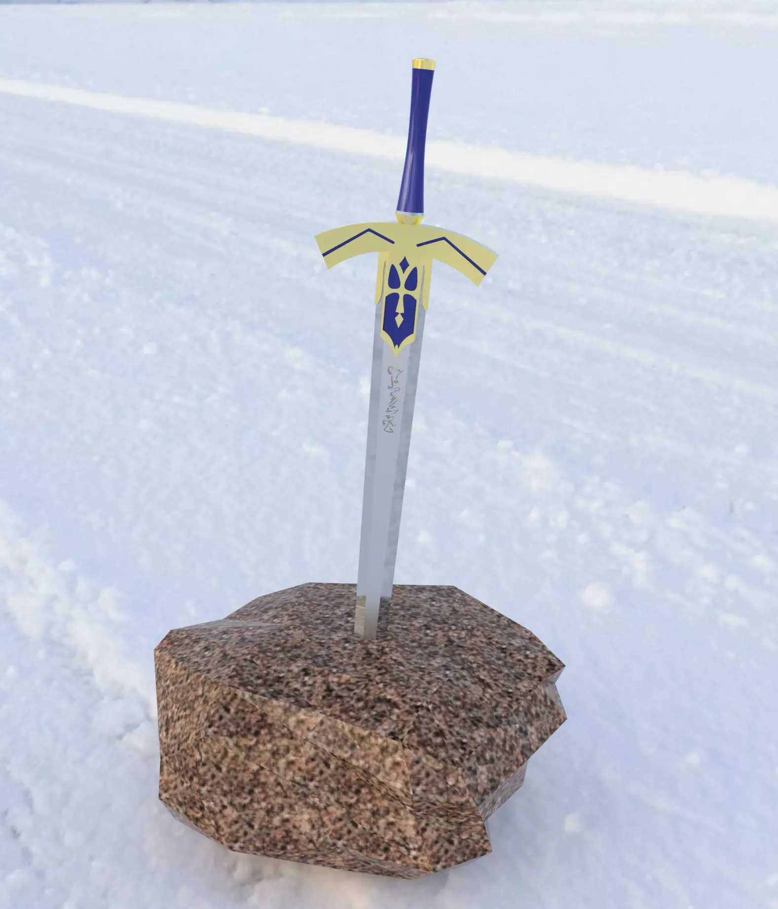 Excalibur 3D print model_0