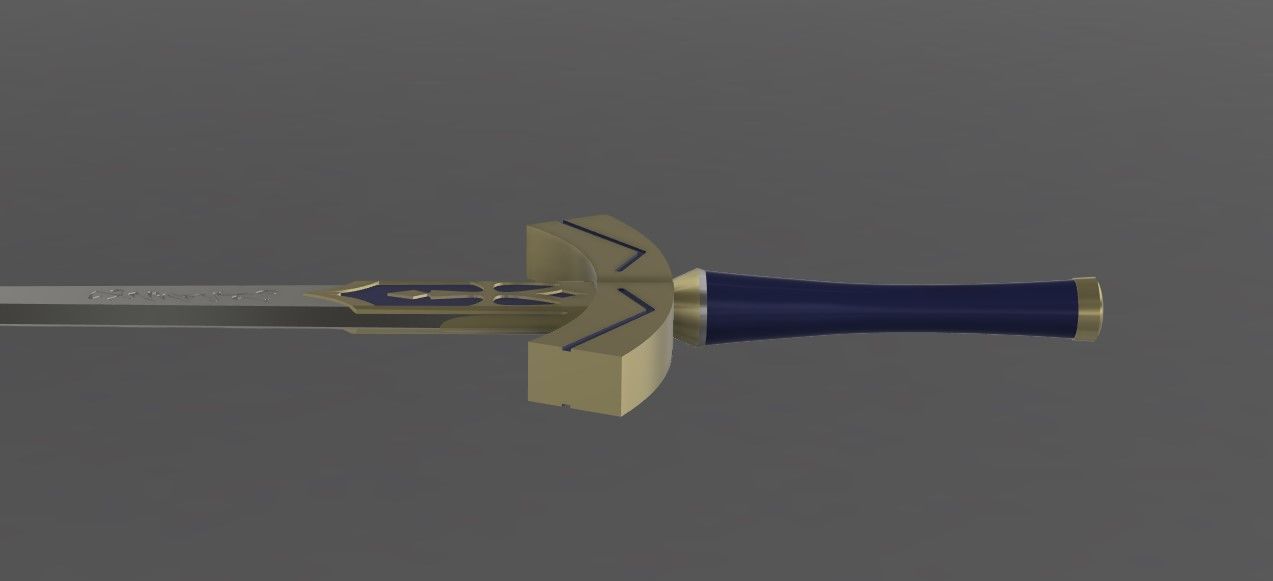 Excalibur 3D print model_4