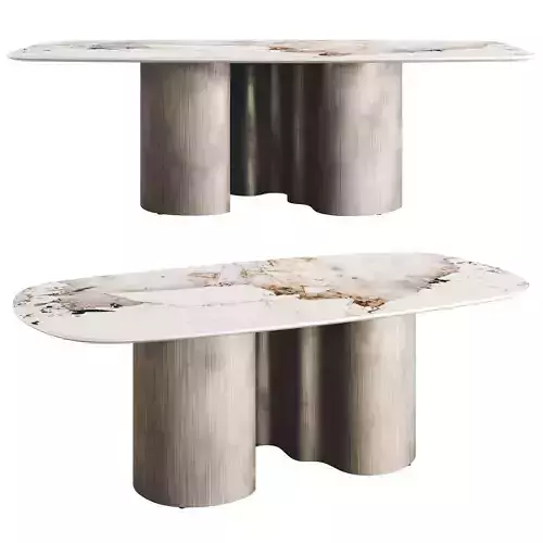 Cattelan Italia PAPEL CORCOVADO Low Dining Table
