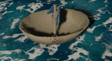 A small boat 3D model_1