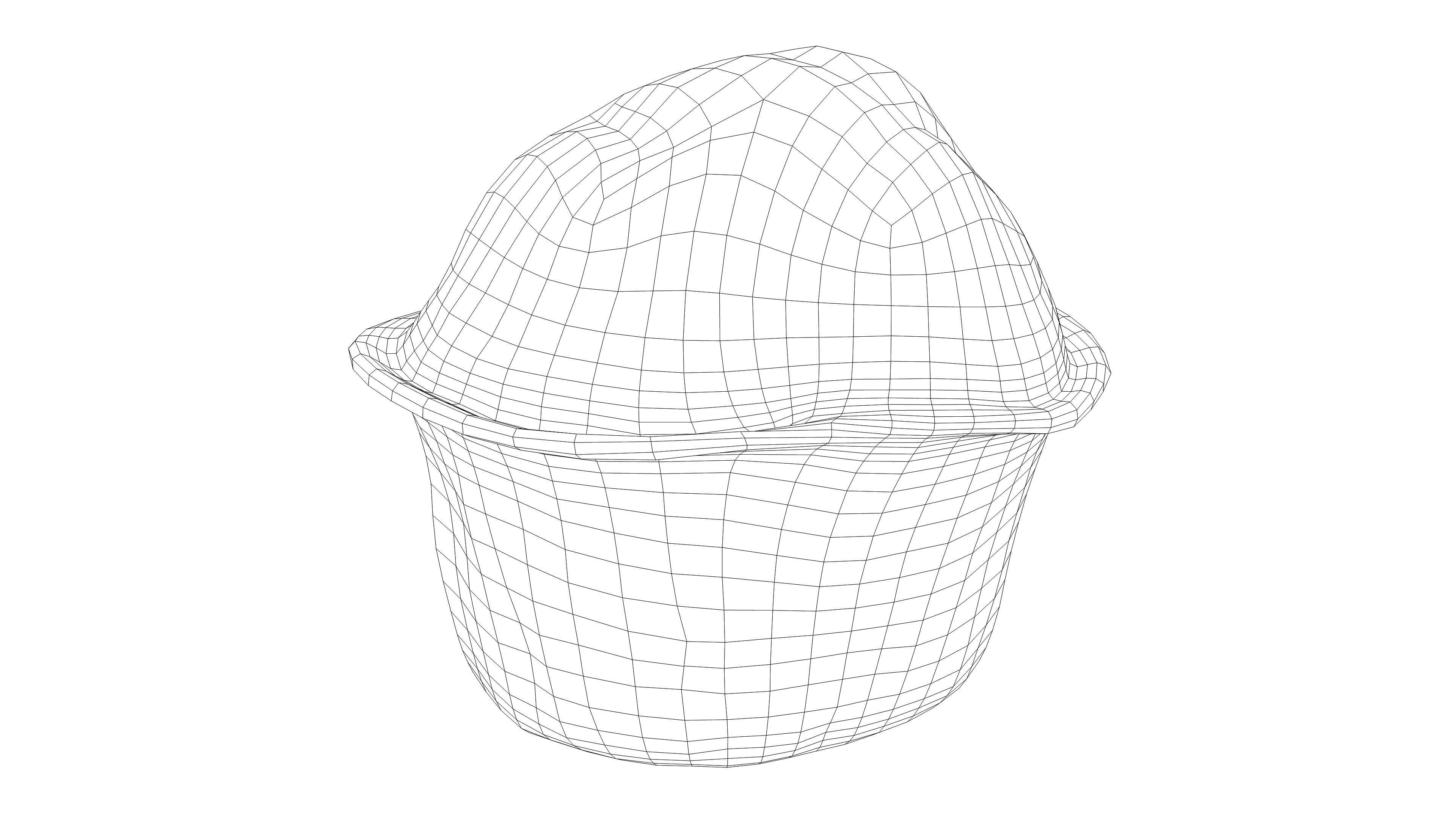 Photorealistic 3D scan of cupcakes muffin Low-poly 3D model_16