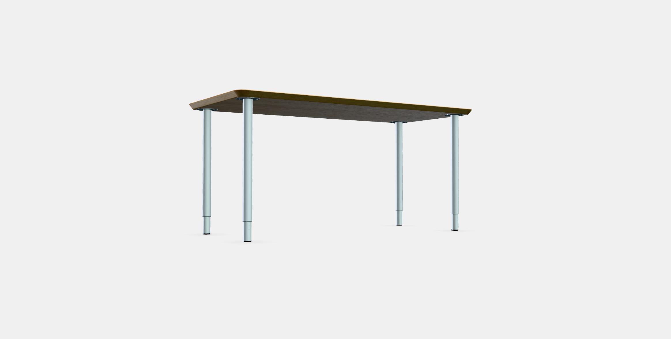 ANFALLARE - OLOV Desk 1 Low-poly 3D model_2