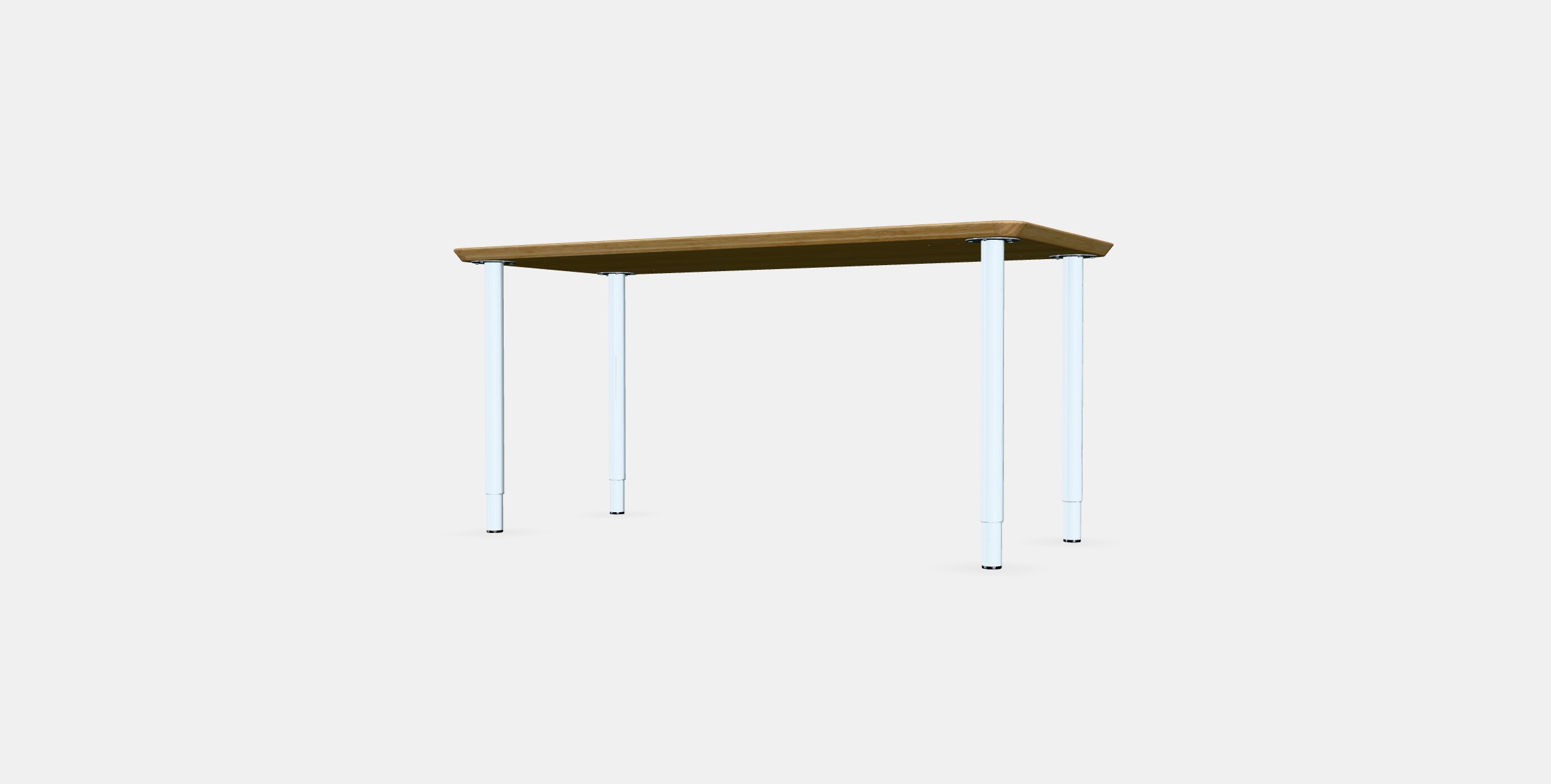 ANFALLARE - OLOV Desk 1 Low-poly 3D model_4