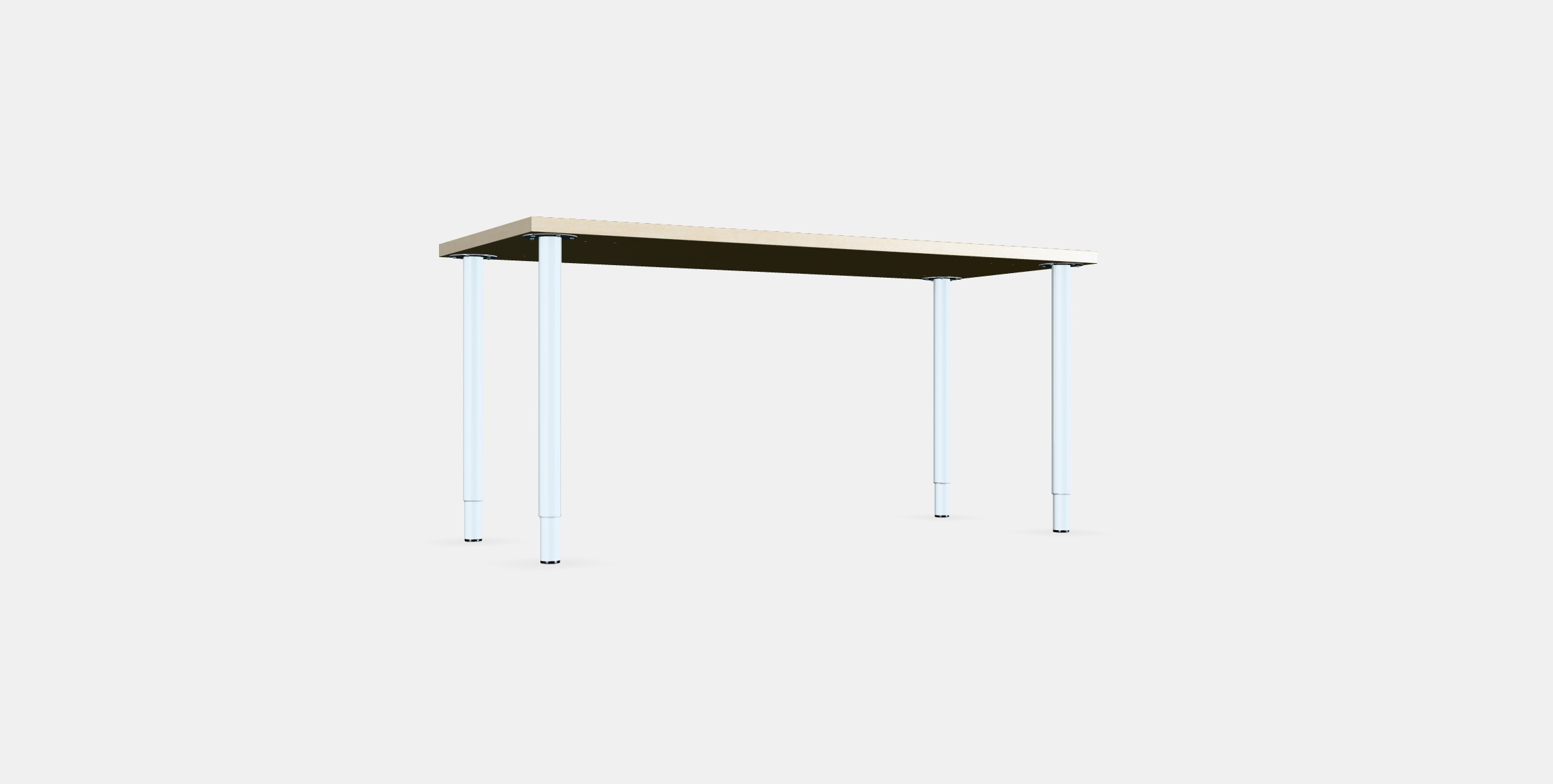 MALSKYTT - OLOV Desk 1 Low-poly 3D model_16