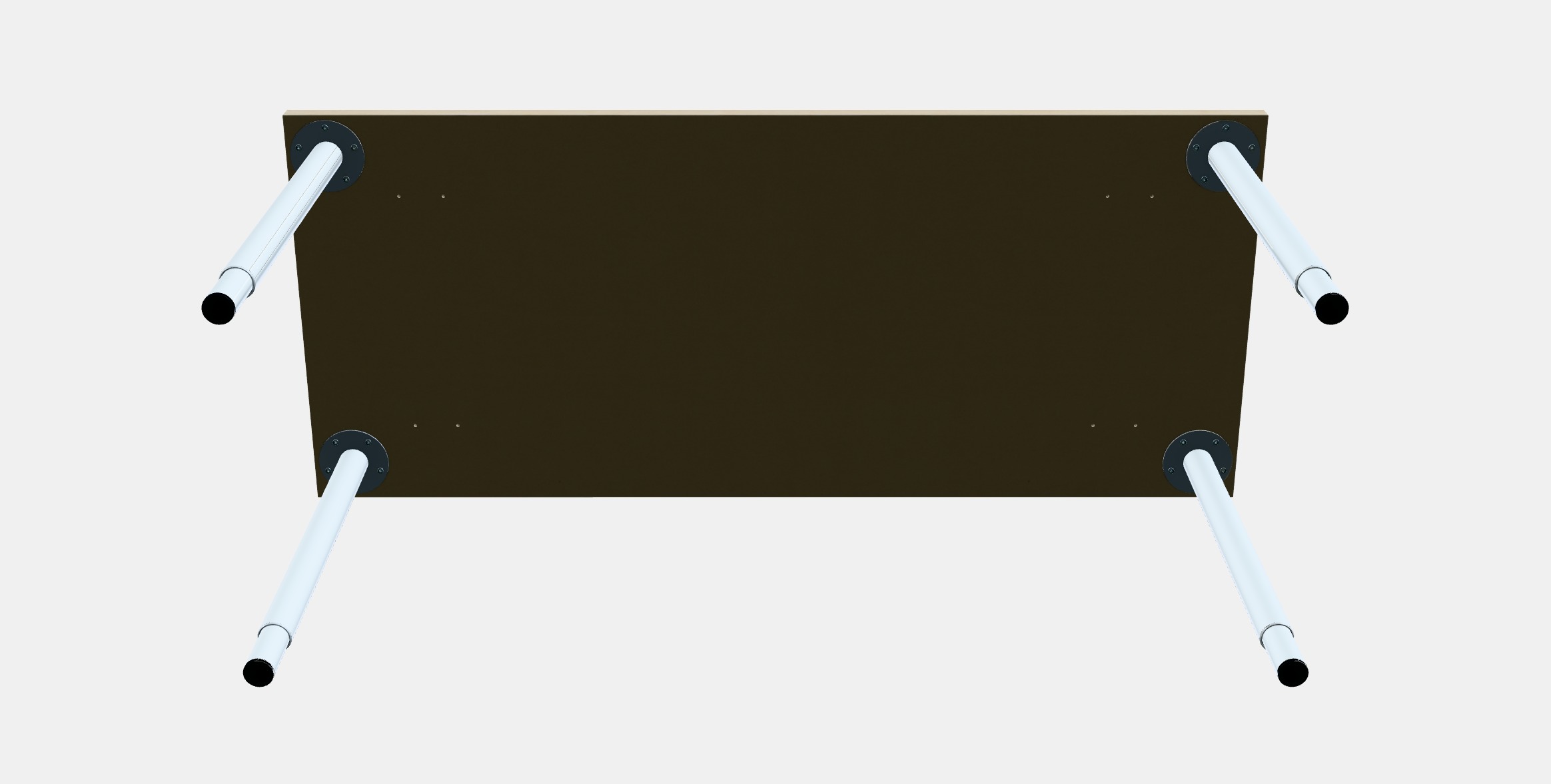 MALSKYTT - OLOV Desk 1 Low-poly 3D model_8