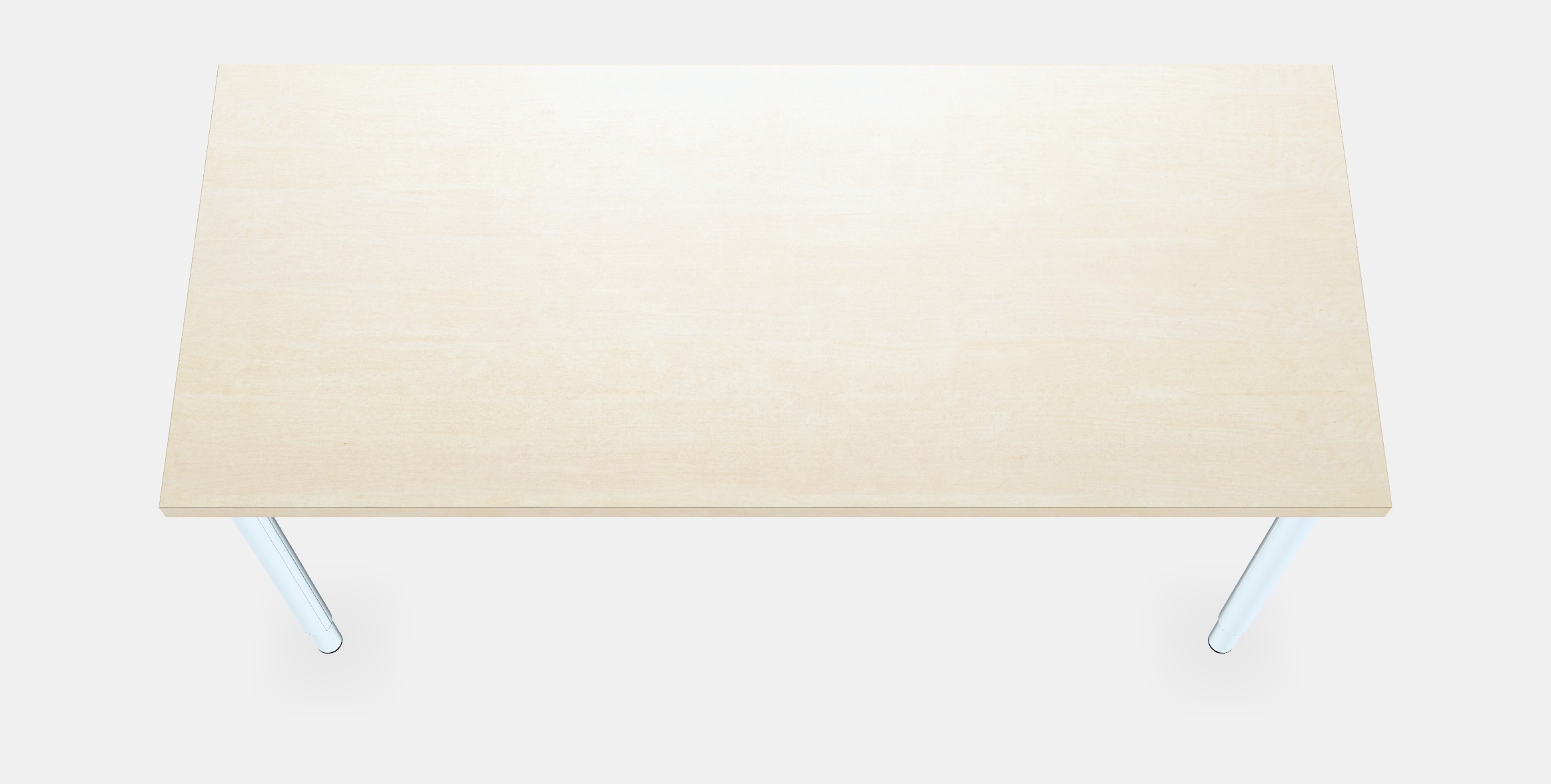 MALSKYTT - OLOV Desk 1 Low-poly 3D model_3