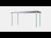 MALSKYTT - OLOV Desk 1 Low-poly 3D model_1