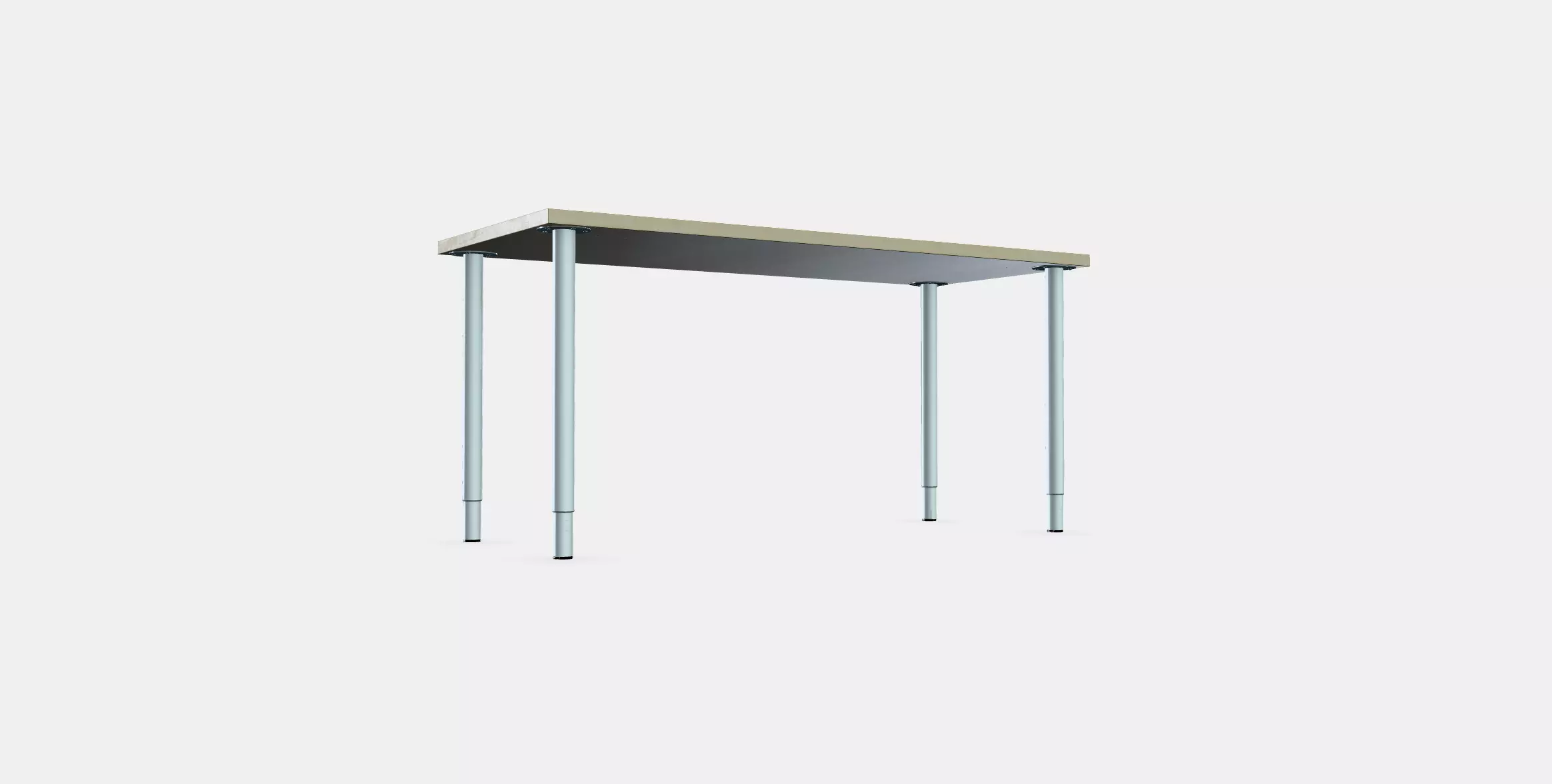 MALSKYTT - OLOV Desk 1 Low-poly 3D model_0