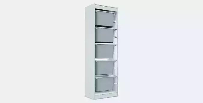 TROFAST Storage combination with boxes 40