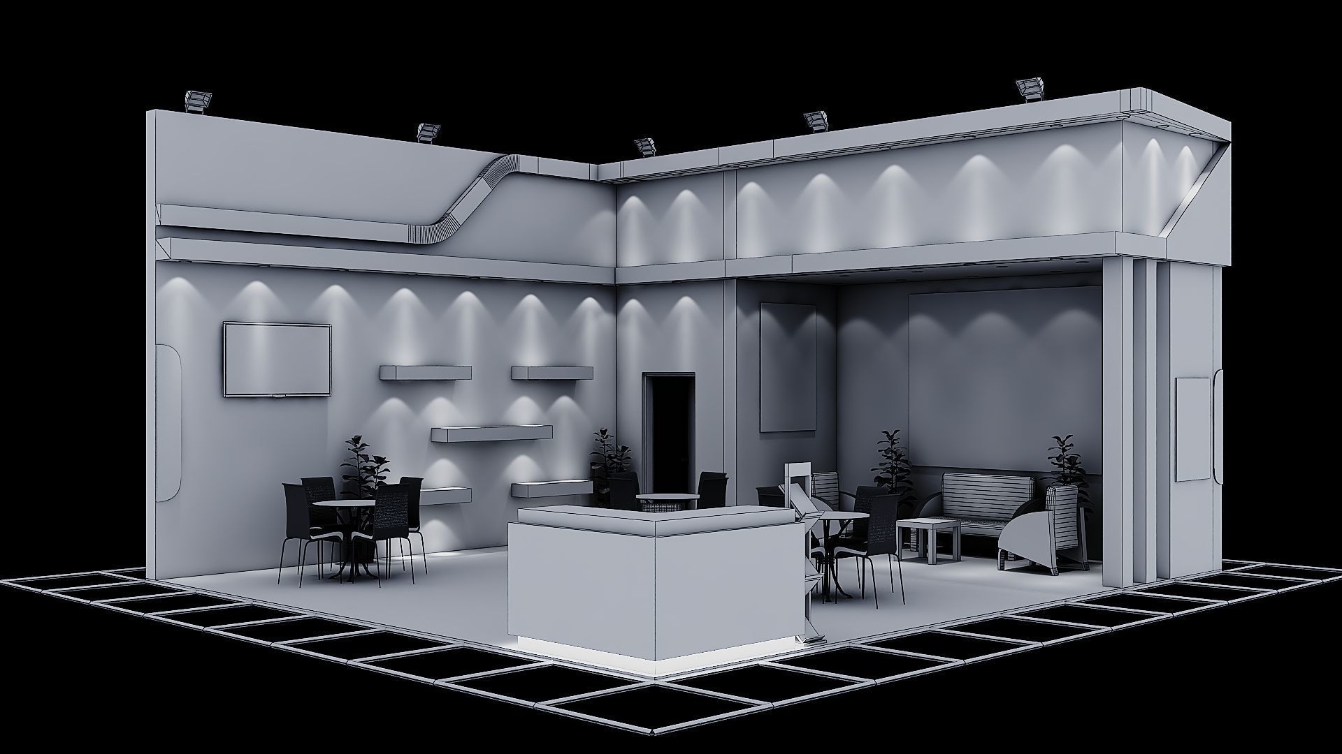 Exhibition Stand 5 3D model_5