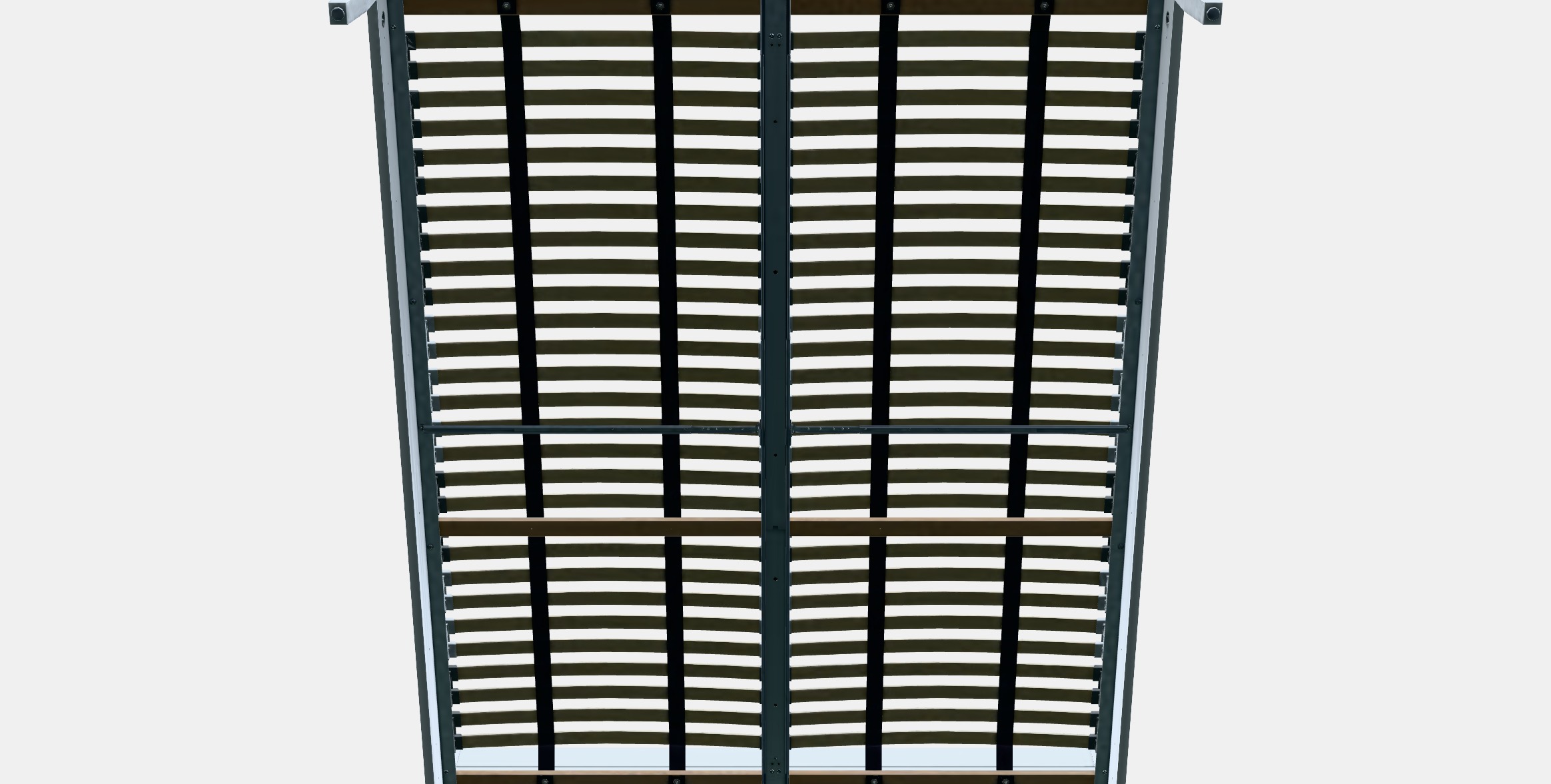 IDANAS Bed frame 21 Low-poly 3D model_9