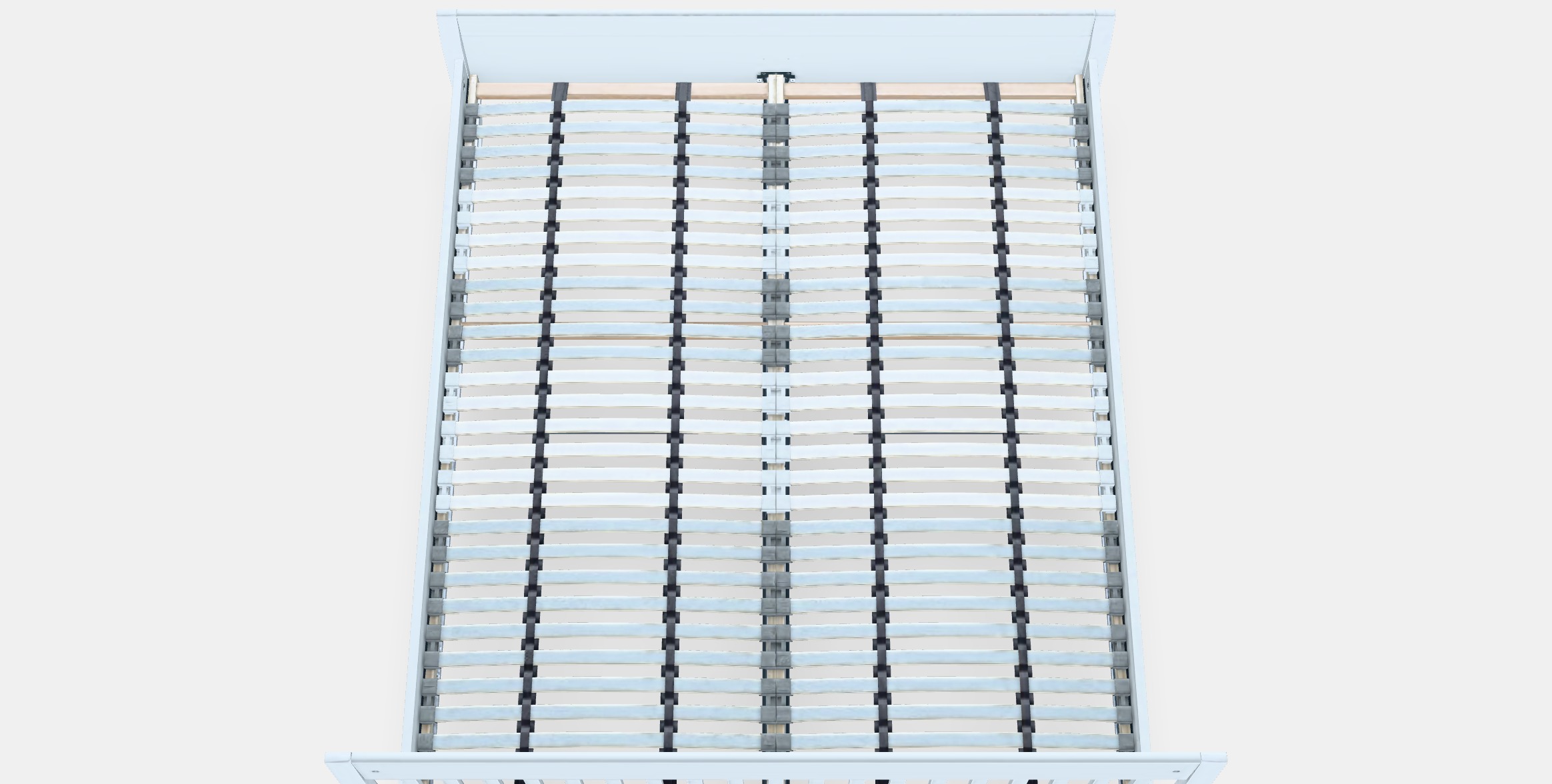 IDANAS Bed frame 21 Low-poly 3D model_4