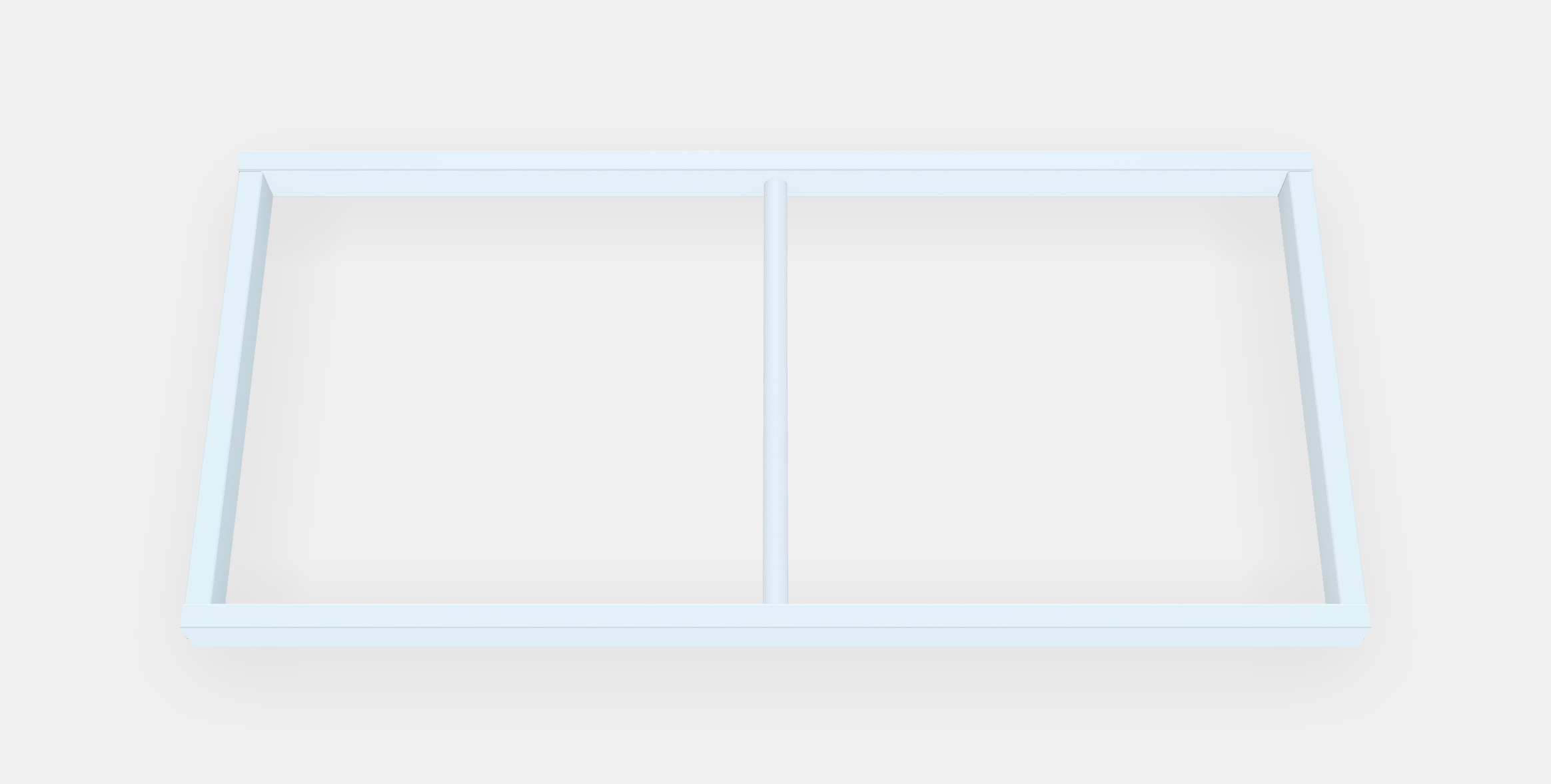 KOMPLEMENT Clothes rail 13 Low-poly 3D model_4