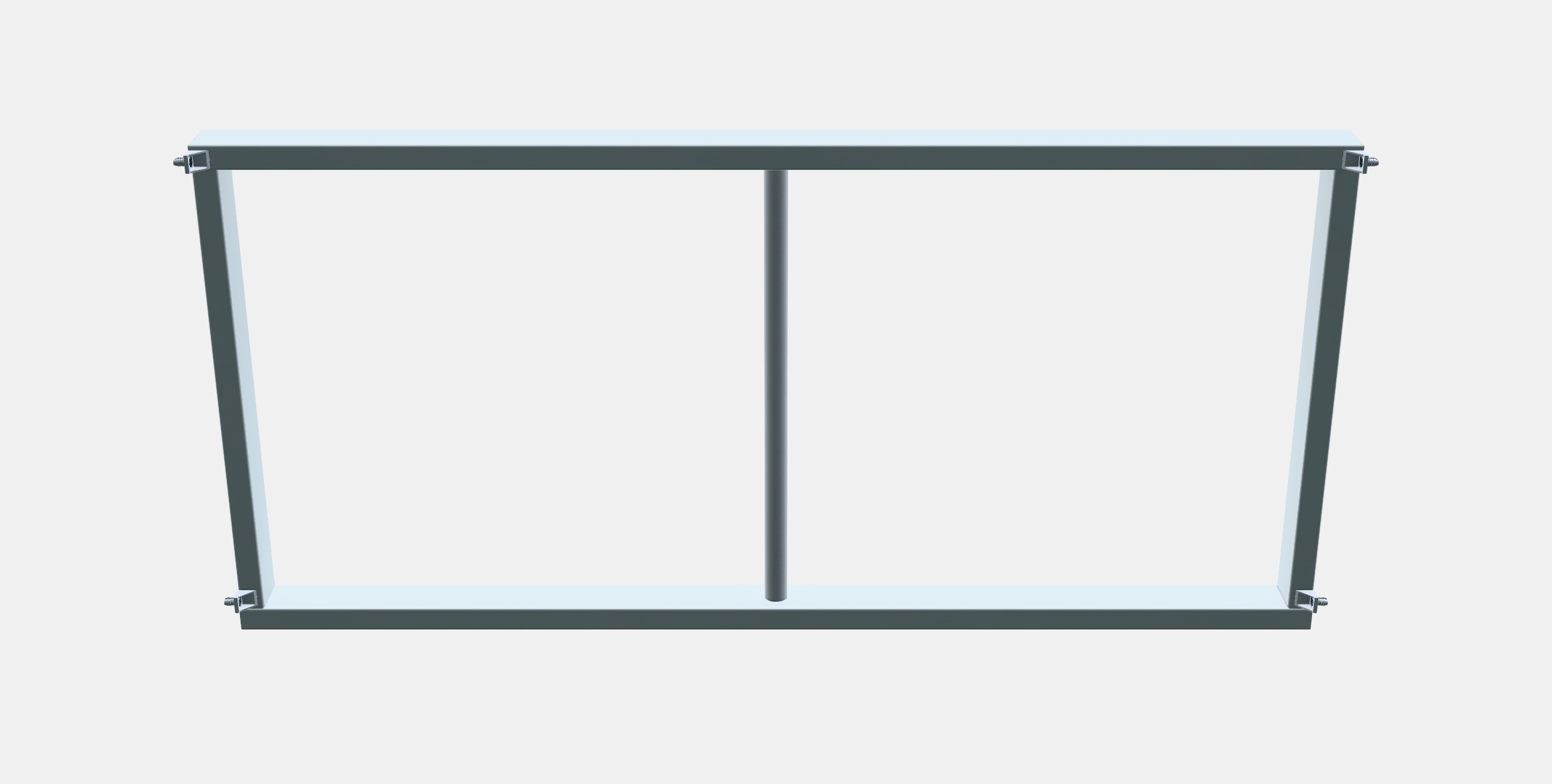 KOMPLEMENT Clothes rail 13 Low-poly 3D model_8