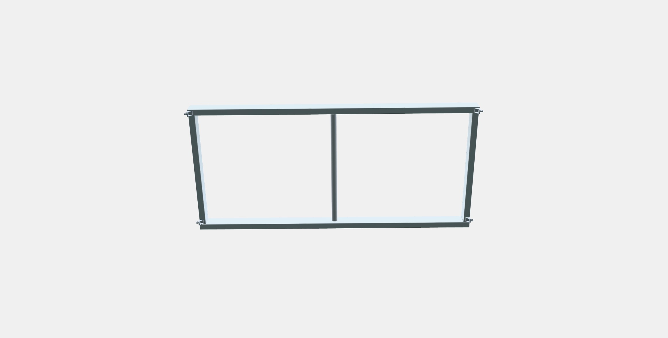 KOMPLEMENT Clothes rail 13 Low-poly 3D model_7