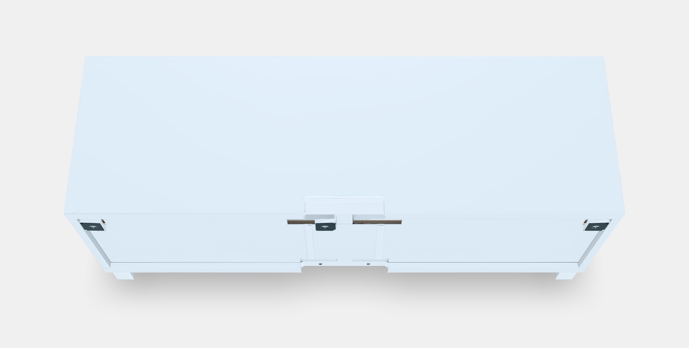 BESTA TV bench with drawers 5 Low-poly 3D model_3