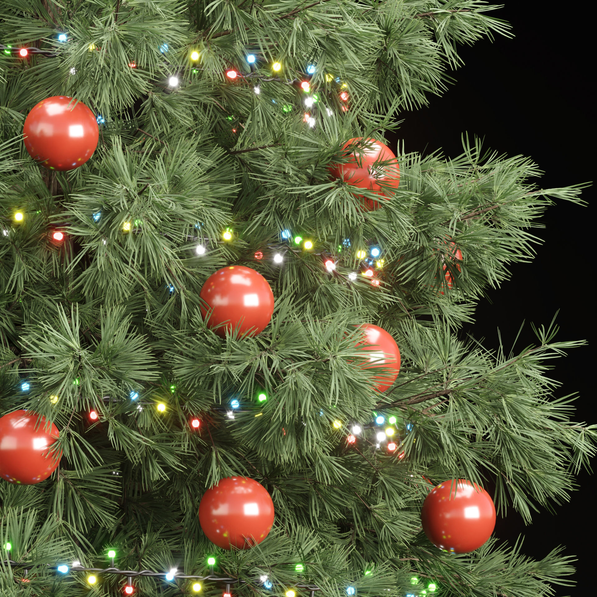 Christmas Trees Vol 284 3D model_3