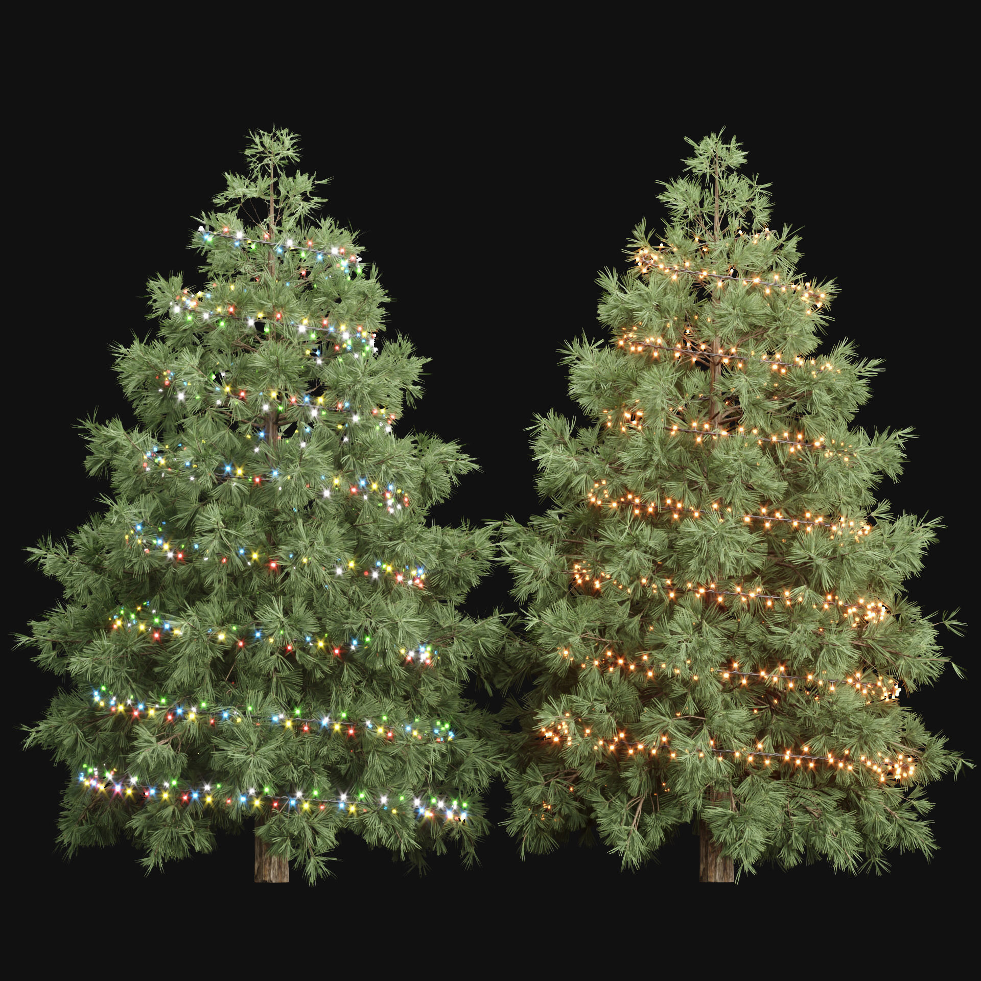 Christmas Trees Vol 284 3D model_1