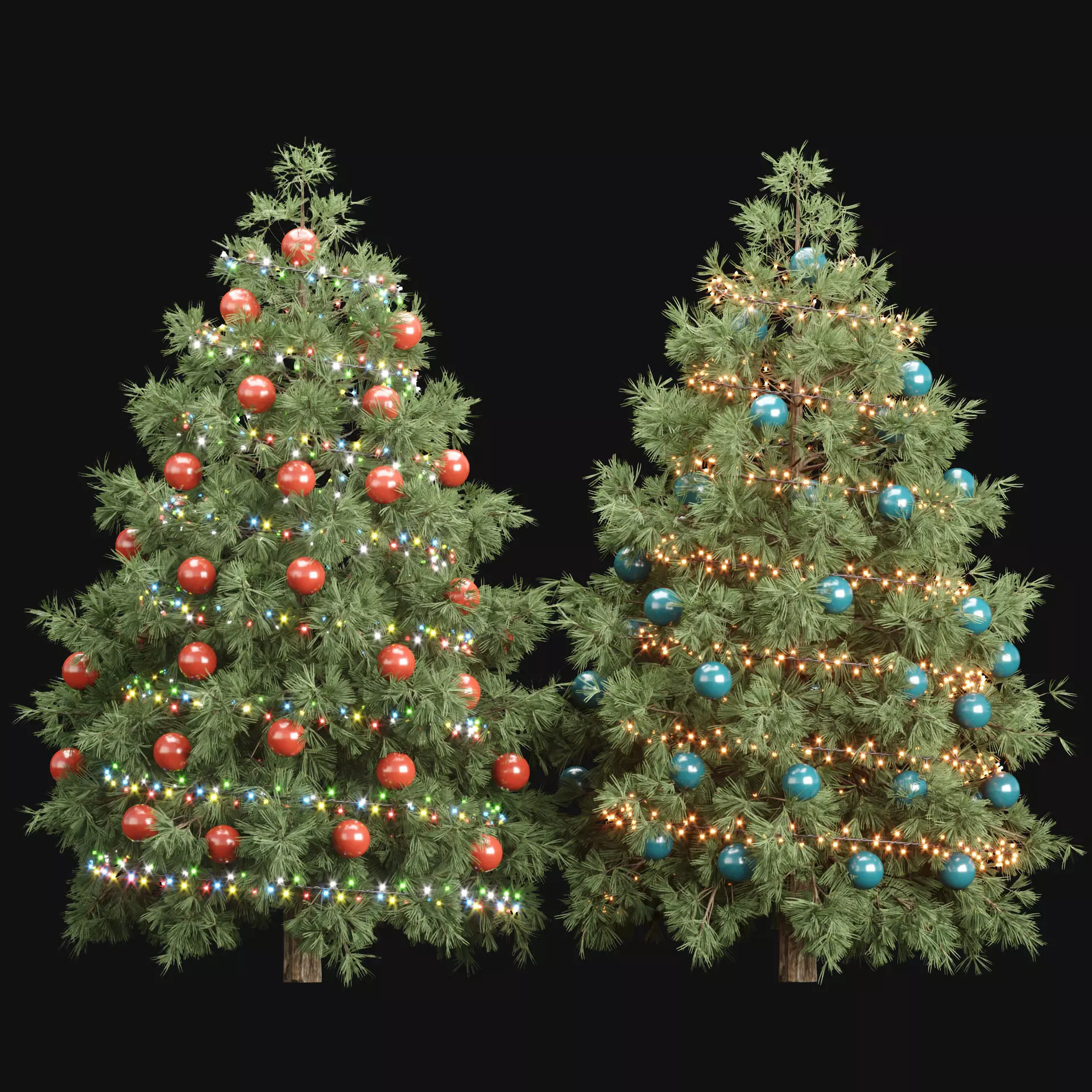 Christmas Trees Vol 284 3D model_0