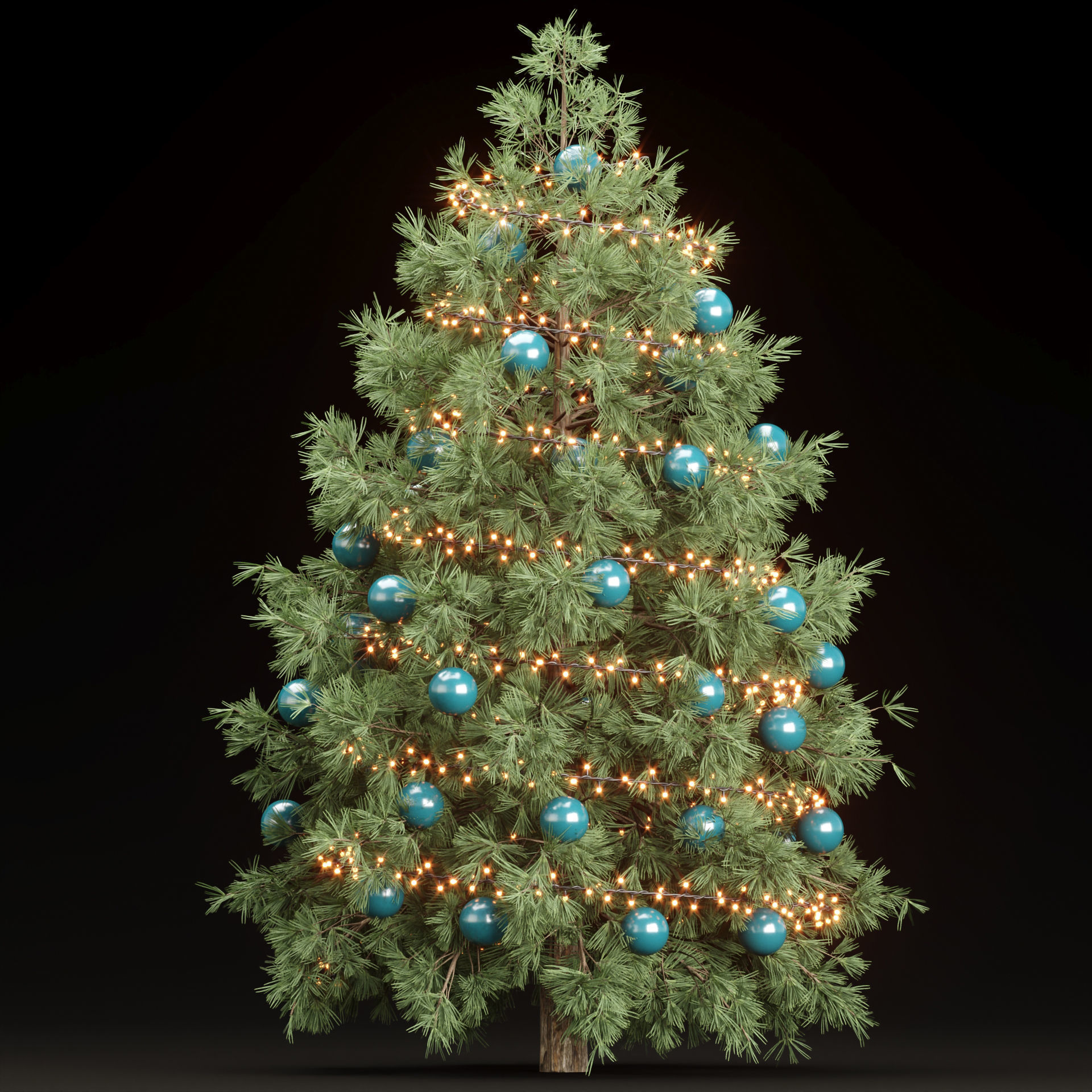 Christmas Trees Vol 284 3D model_4