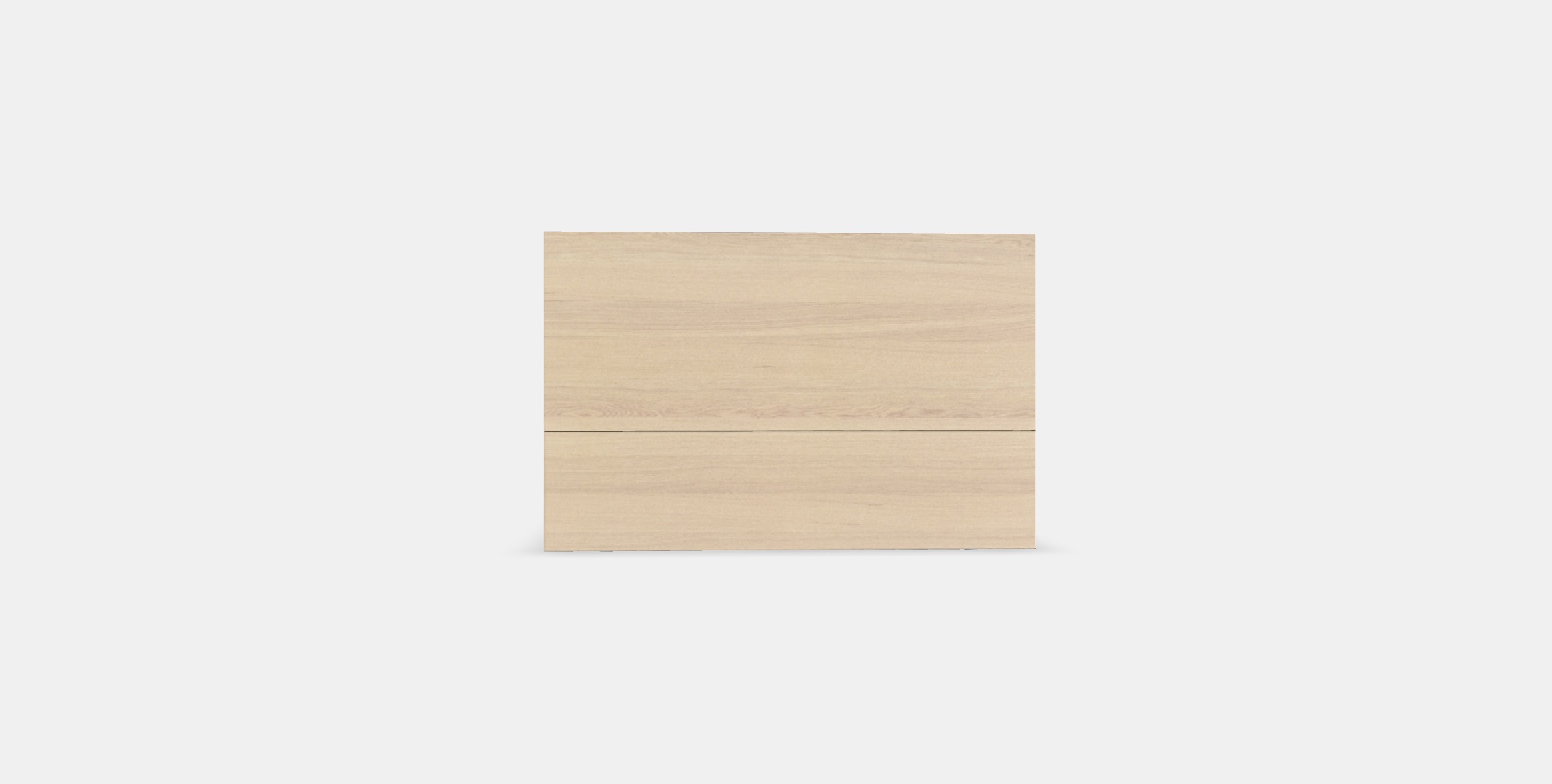 MALM Bed frame high 102 Low-poly 3D model_14