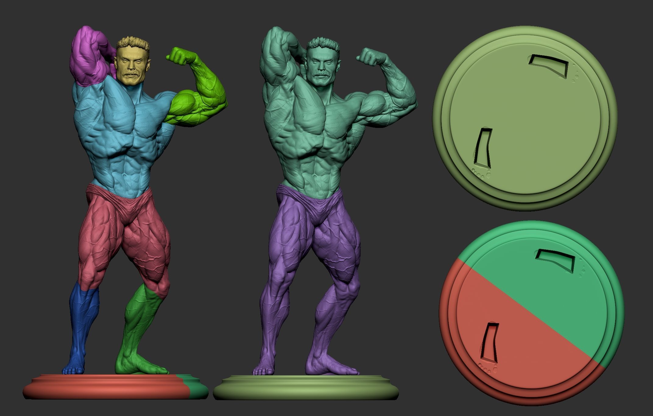 Bodybuilder Chris Bumstead CBum 3D print model_5