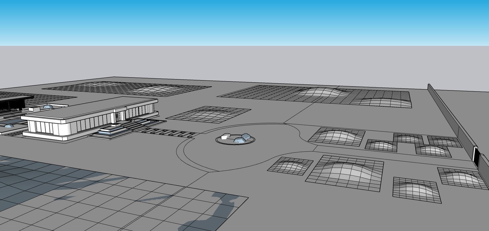 Modern Minimalist Villa 3D model_79