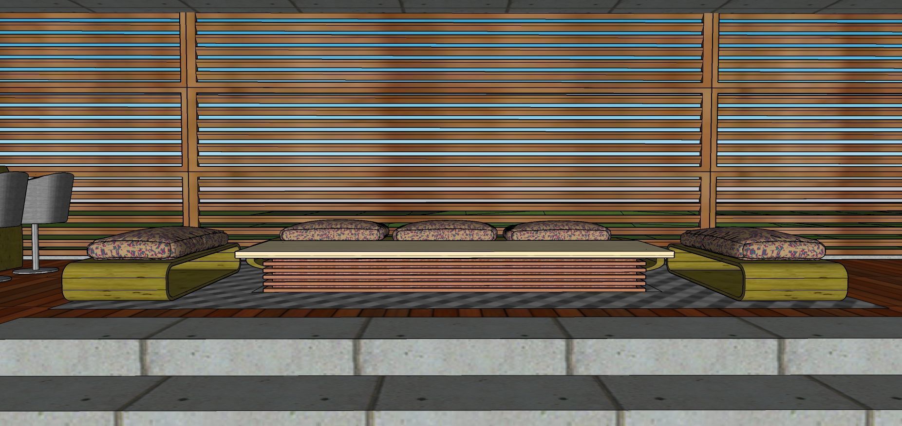 Modern Minimalist Villa 3D model_51