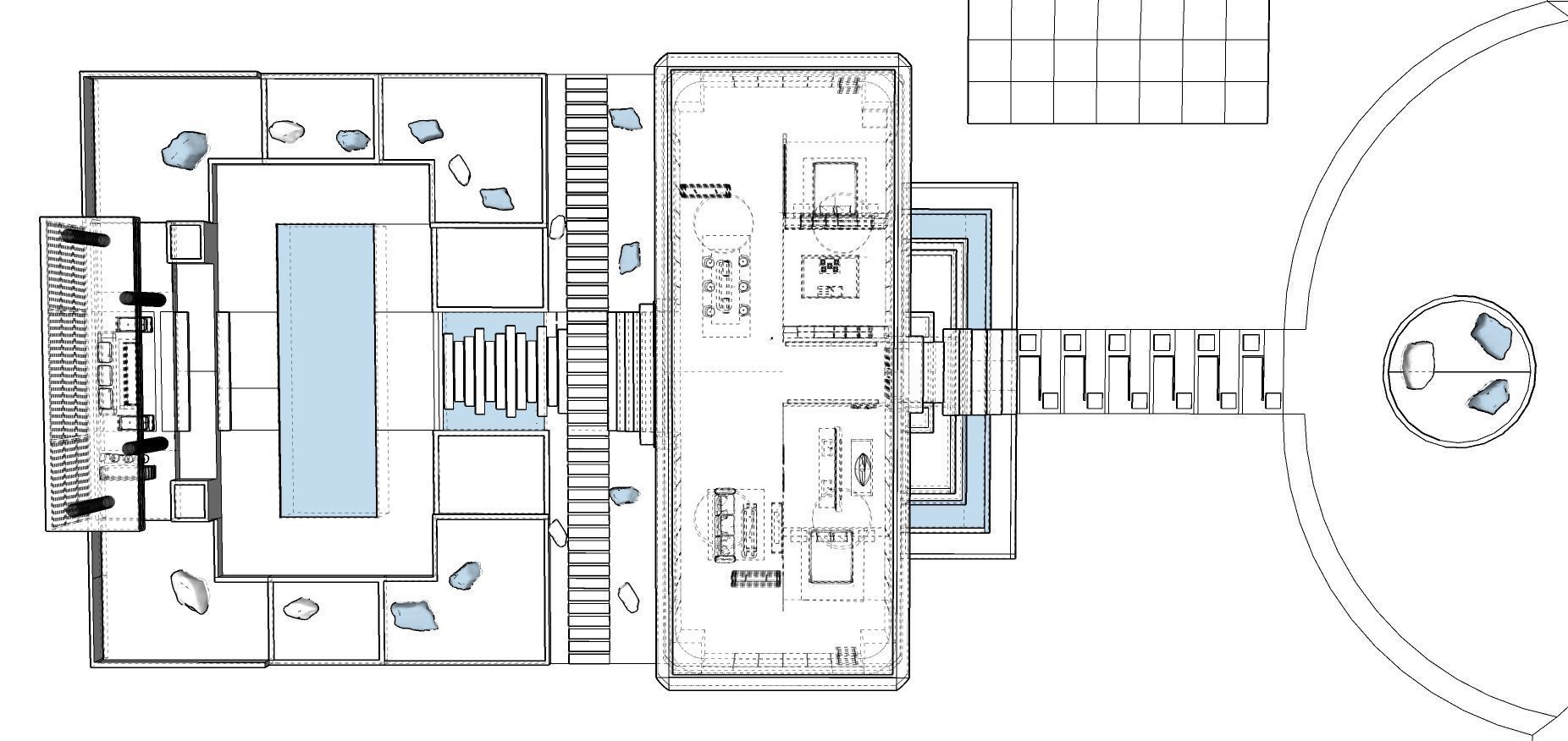 Modern Minimalist Villa 3D model_74