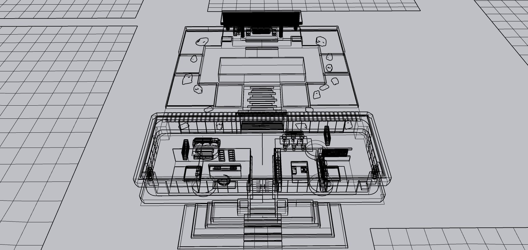 Modern Minimalist Villa 3D model_76