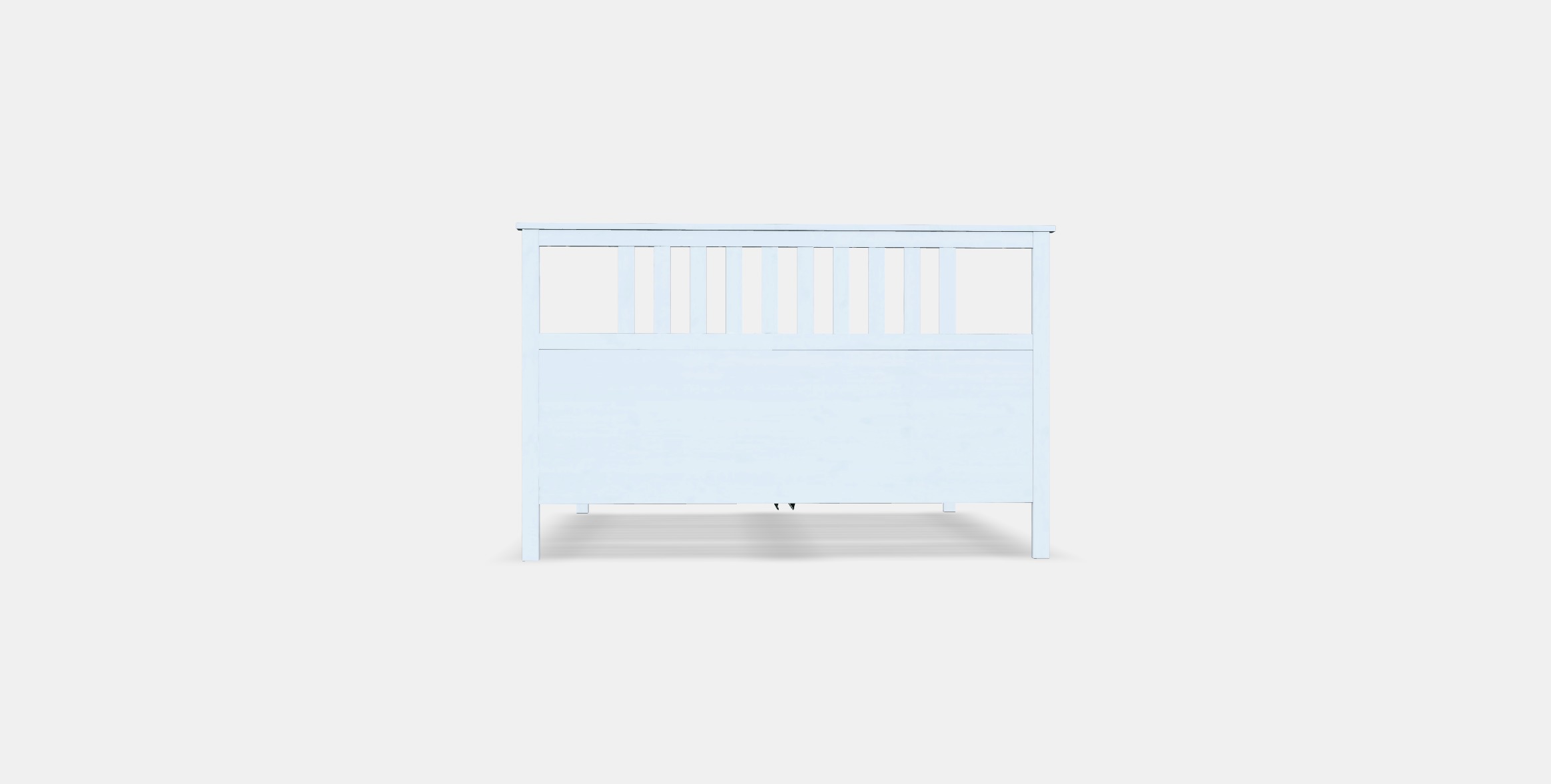 HEMNES Bed frame 21 Low-poly 3D model_14