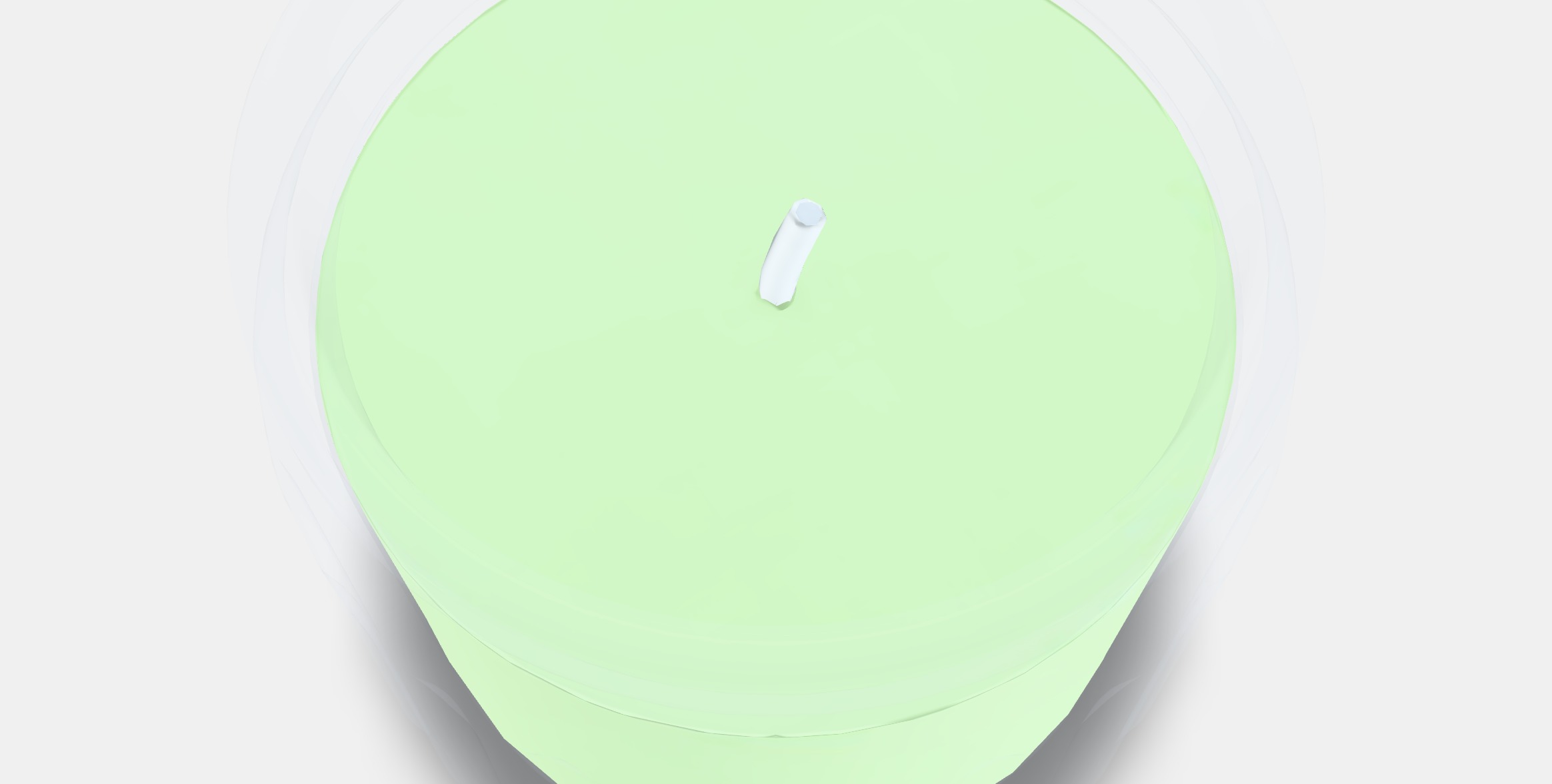 LOVSKOGSLUND Scented candle in glass Low-poly 3D model_5