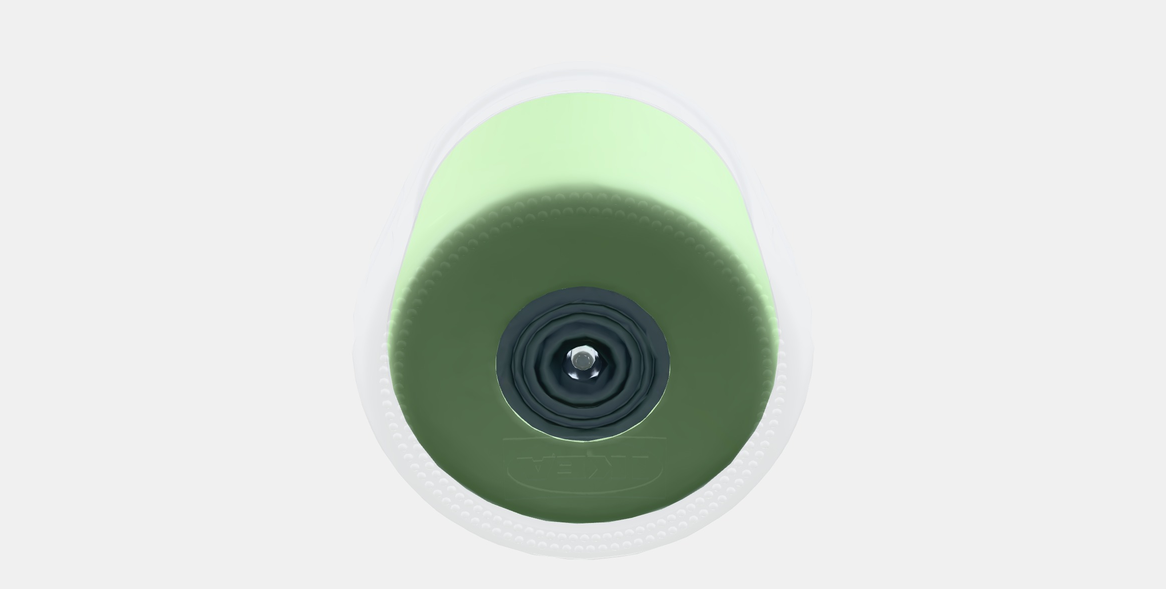 LOVSKOGSLUND Scented candle in glass Low-poly 3D model_9