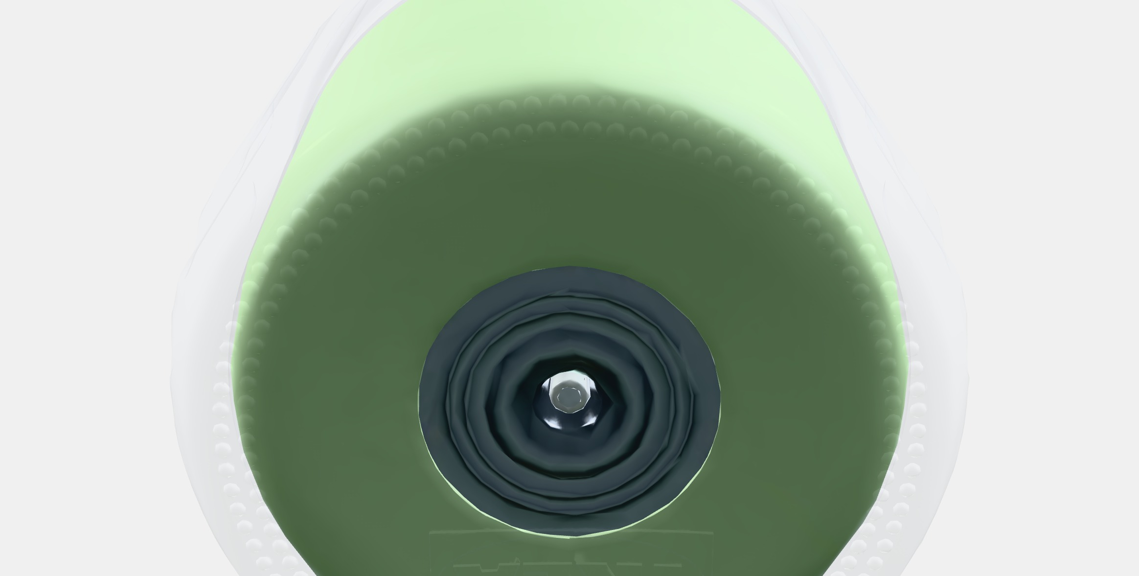 LOVSKOGSLUND Scented candle in glass Low-poly 3D model_7