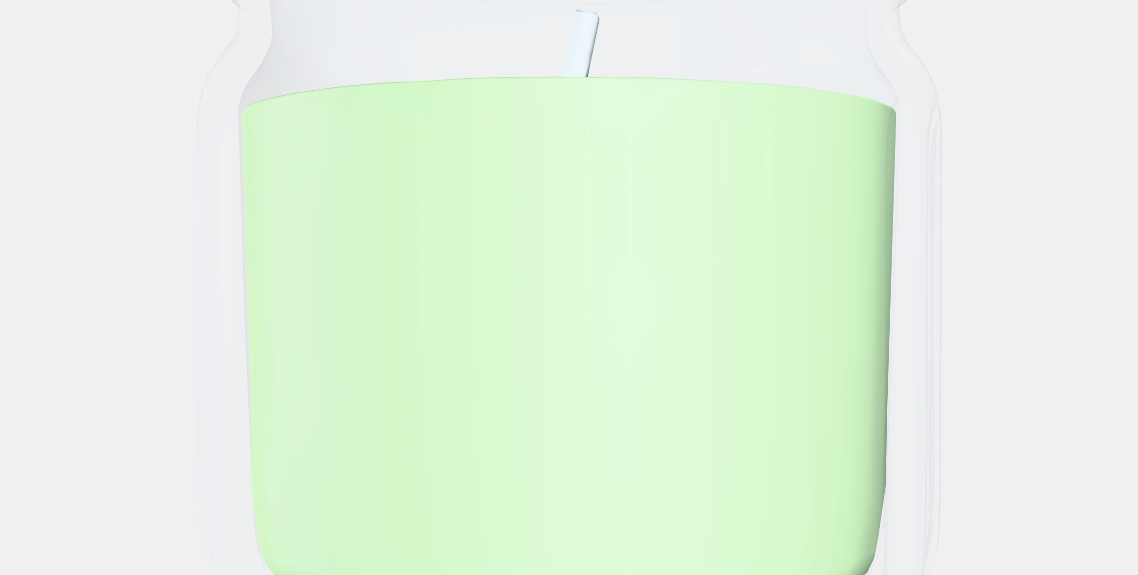 LOVSKOGSLUND Scented candle in glass Low-poly 3D model_6