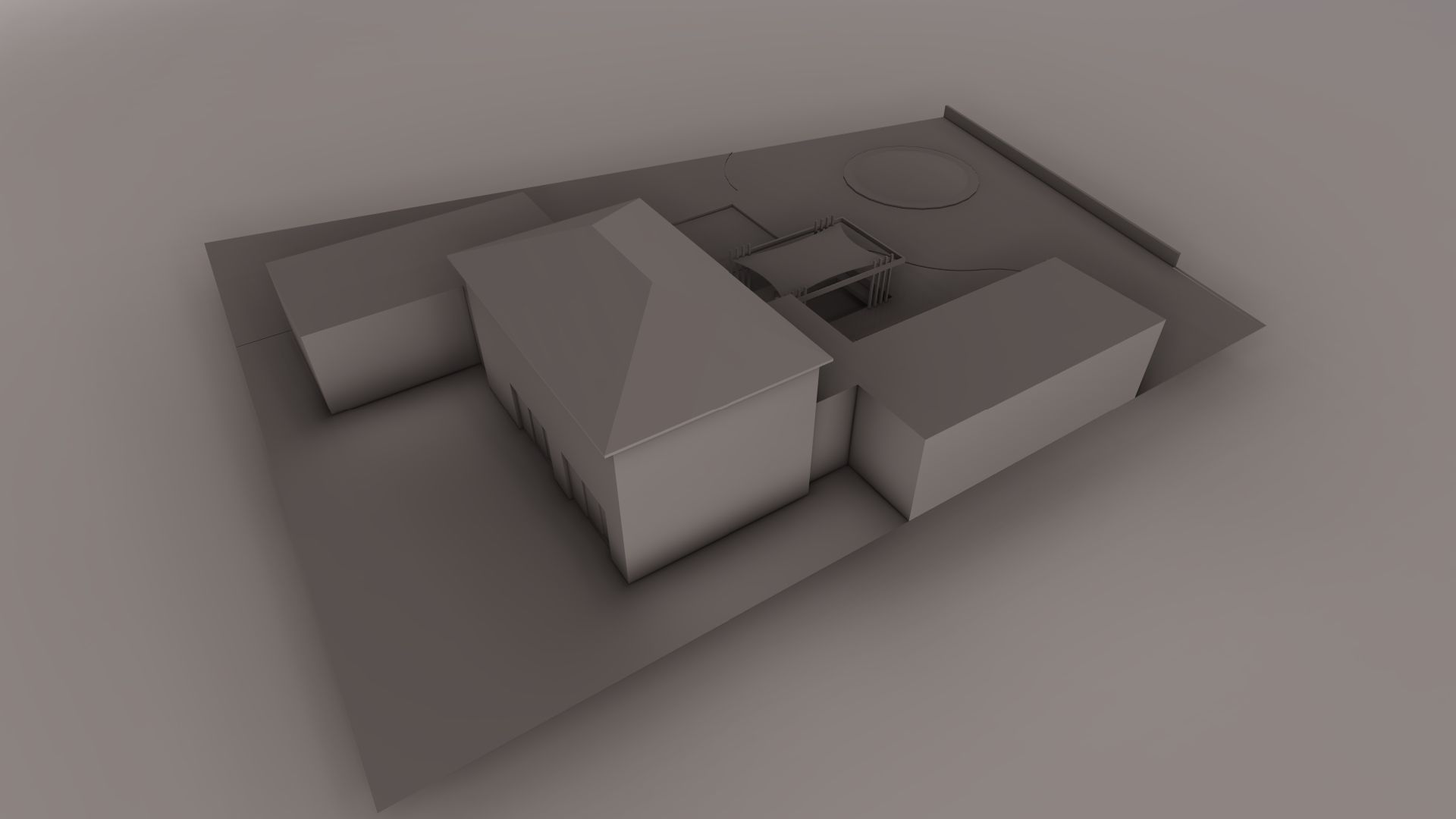 Modern Minimalist Villa 3D model_20