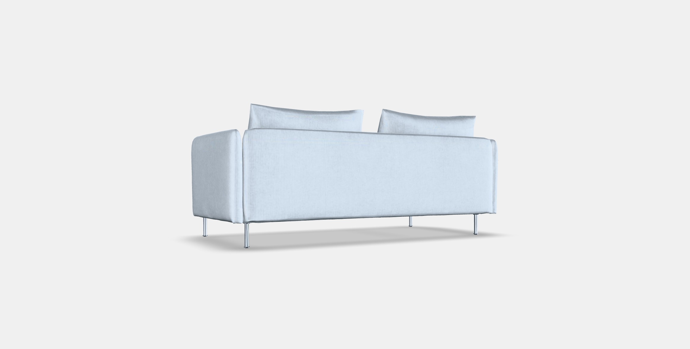 SODERHAMN 3-seat sofa 7 Low-poly 3D model_16