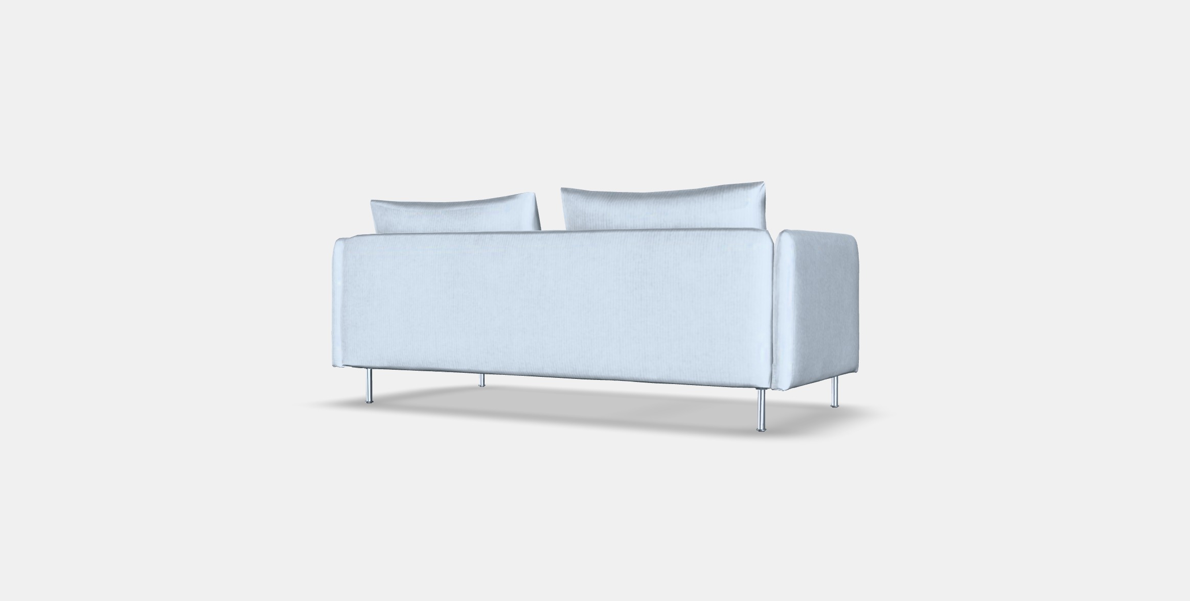 SODERHAMN 3-seat sofa 7 Low-poly 3D model_5