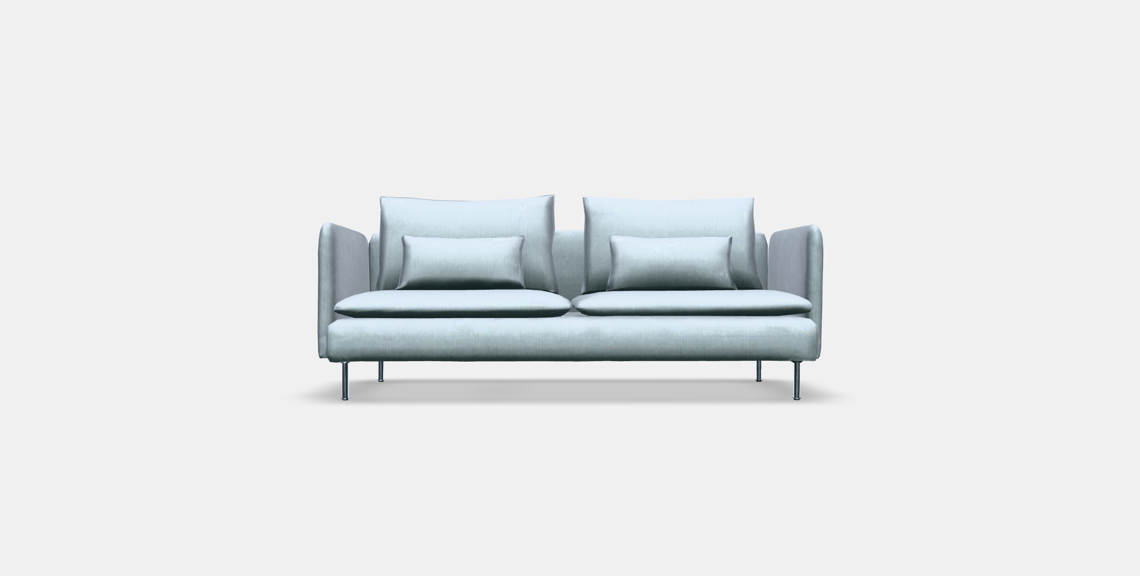 SODERHAMN 3-seat sofa 7 Low-poly 3D model_10