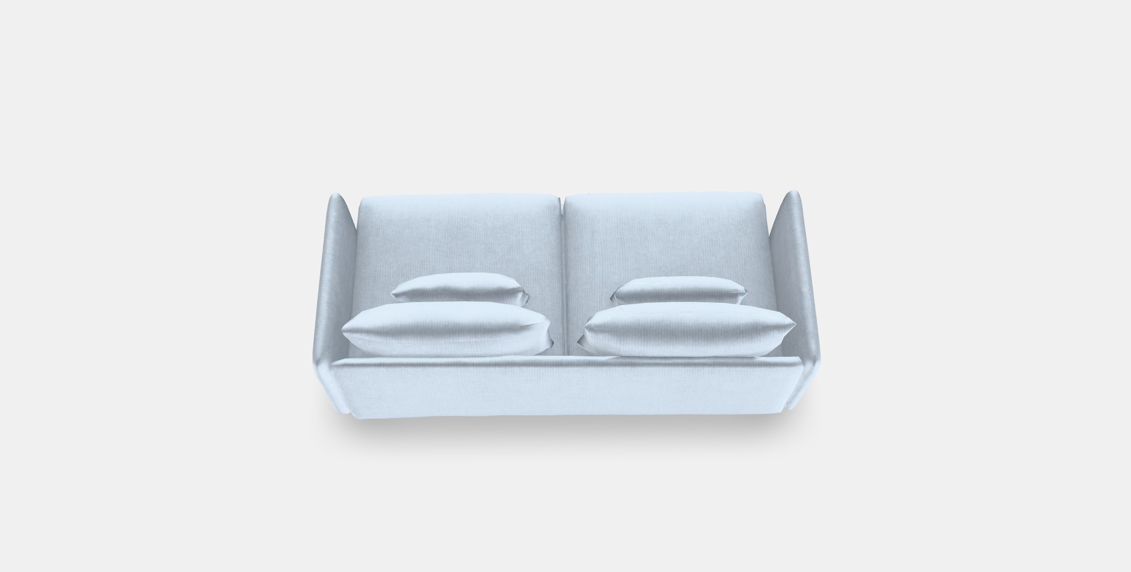 SODERHAMN 3-seat sofa 7 Low-poly 3D model_2