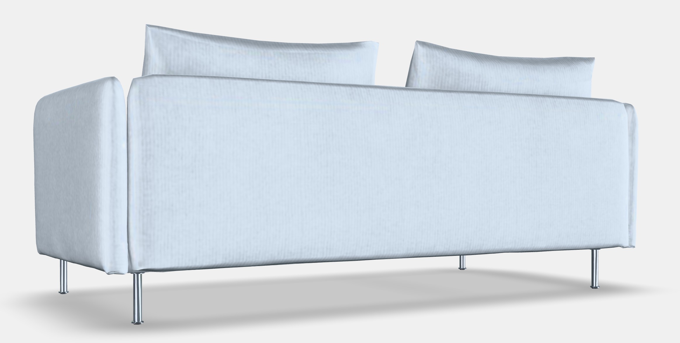 SODERHAMN 3-seat sofa 7 Low-poly 3D model_3