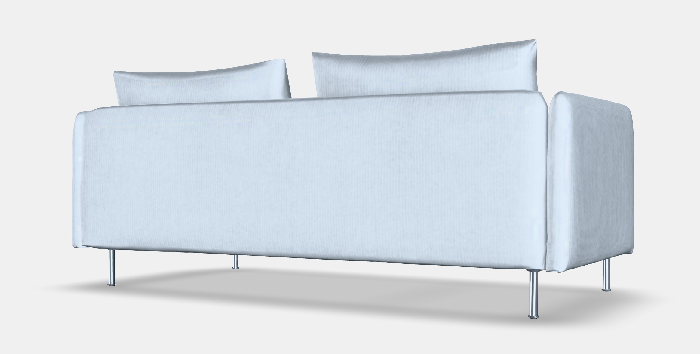 SODERHAMN 3-seat sofa 7 Low-poly 3D model_6