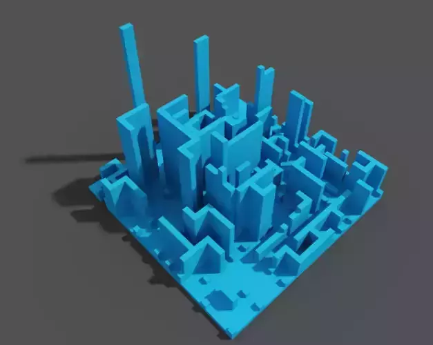 Tiny Voxel City