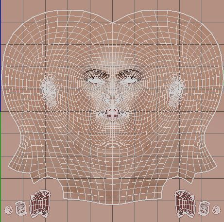 DaisyRidley Character Low-poly 3D model_29