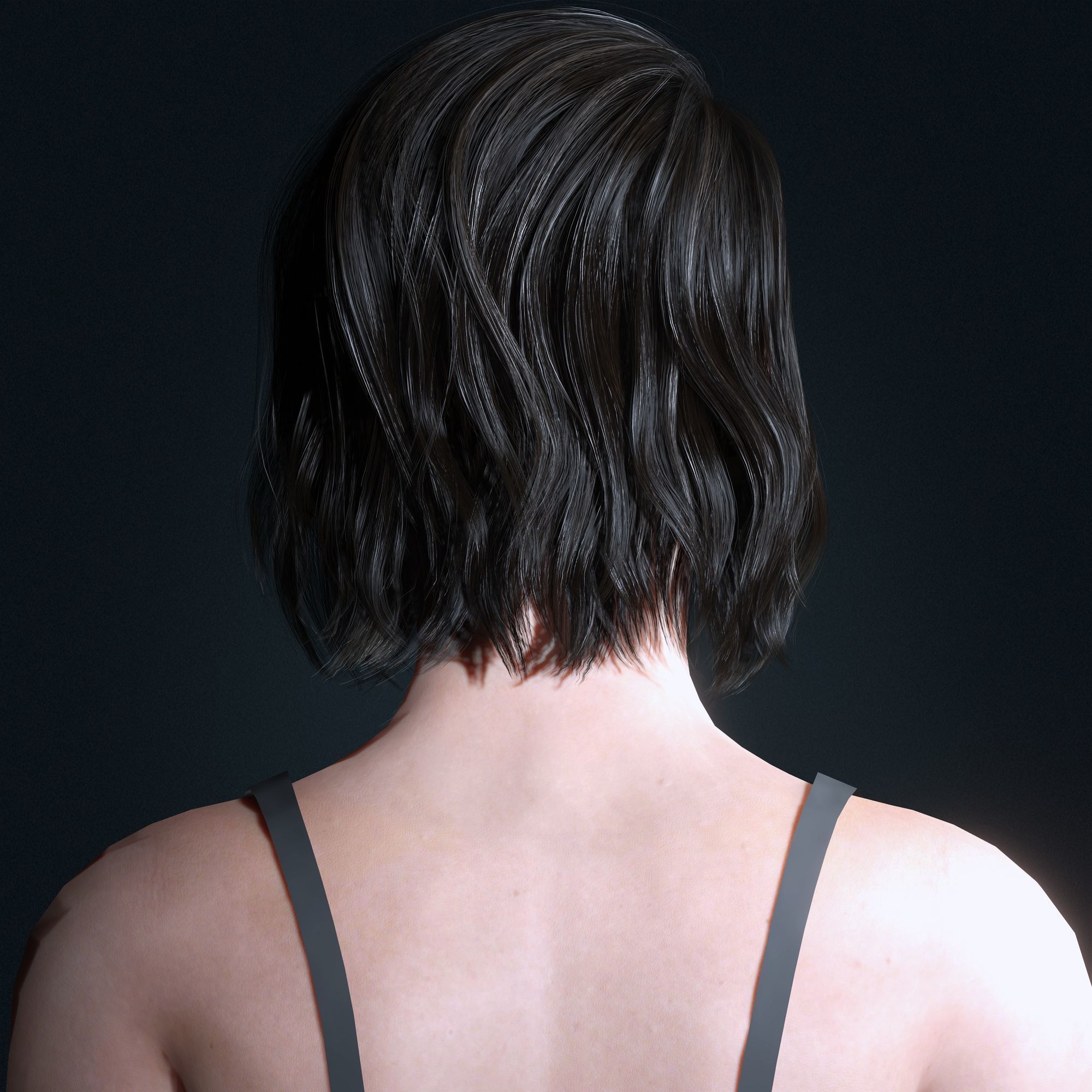 DaisyRidley Character Low-poly 3D model_5