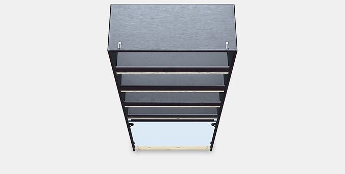 HAVSTA Storage combination 5 Low-poly 3D model