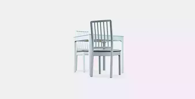 EKEDALEN - EKEDALEN Table and 2 chairs 2